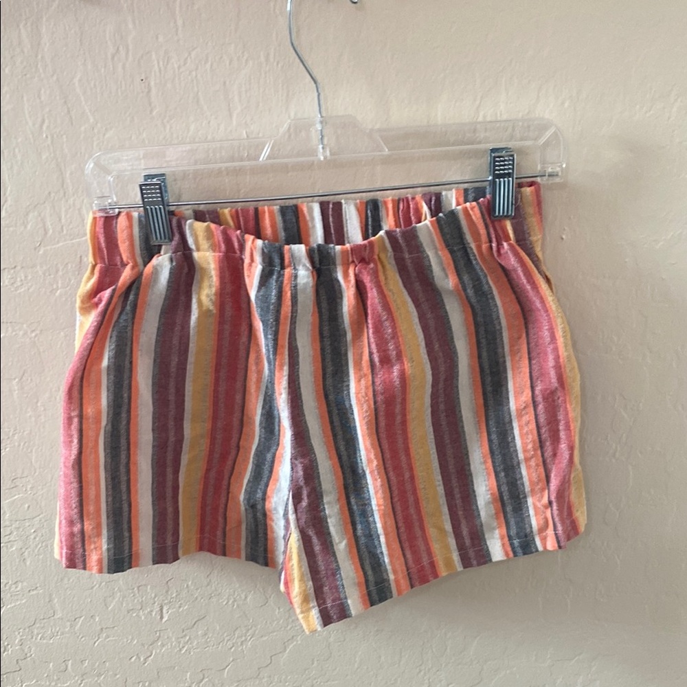 Striped Multicolor Women's Shorts